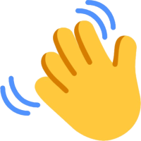 👋 Waving Hand Emoji