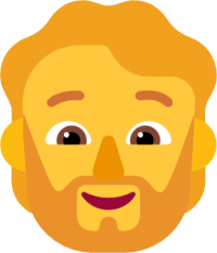 🧔 Person with Beard Emoji