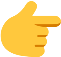 👉 Backhand Index Pointing Right Emoji