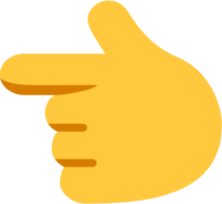 👈 Backhand Index Pointing Left Emoji