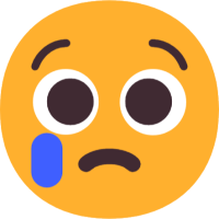 😢 Crying Face Emoji