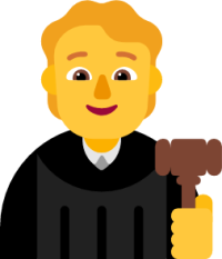 🧑‍⚖️ Judge Emoji