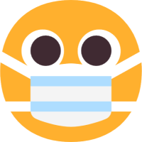 😷 Face with Medical Mask Emoji