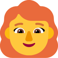 👩‍🦰 Woman: Red Hair Emoji