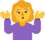 🤷‍♀️ Woman Shrugging Emoji
