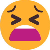 😫 Tired Face Emoji