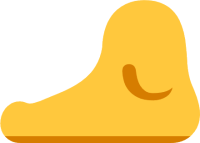 🦶 Foot Emoji