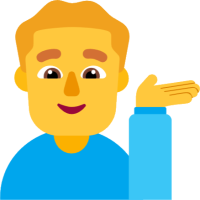 💁‍♂️ Man Tipping Hand Emoji