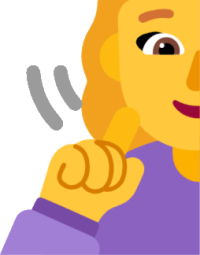 🧏‍♀️ Deaf Woman Emoji