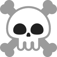 ☠️ Skull and Crossbones Emoji
