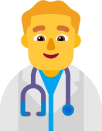 👨‍⚕️ Man Health Worker Emoji