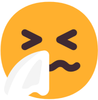 🤧 Sneezing Face Emoji