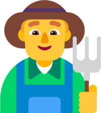 👨‍🌾 Man Farmer Emoji